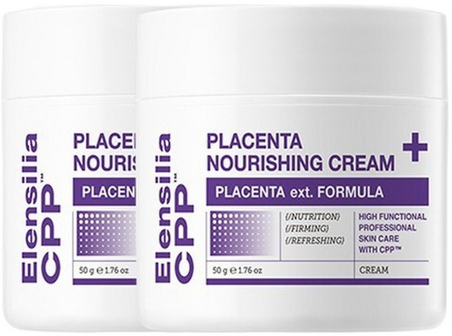 엘렌실라 씨피피 CPP 플라센타 너리싱 크림 50g 2개 씨피피 태반크림