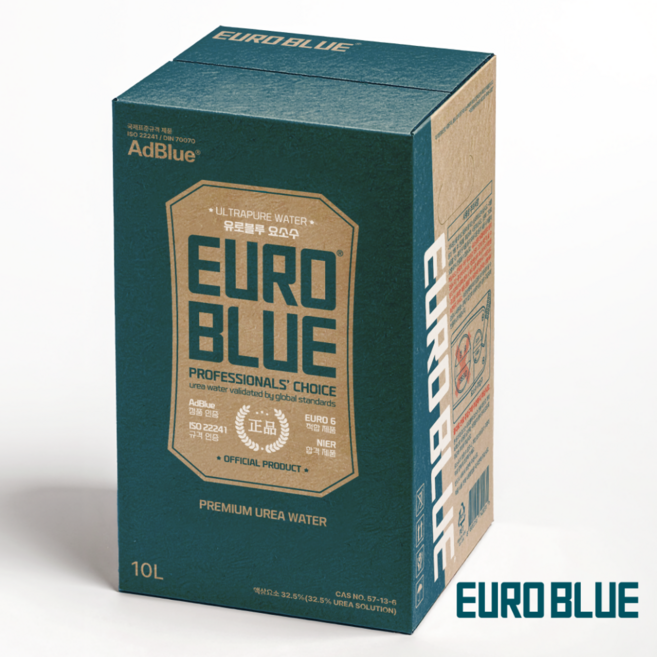 [유로블루] 프리미엄 요소수 10L 차량용 EURO BLUE 디젤 경유 국산 수입차 AdBlue인증, 1개