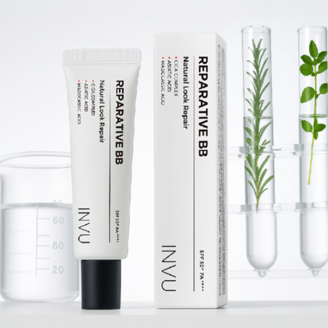 INVU 리페러티브 비비, 1개, 30ml, 베이지