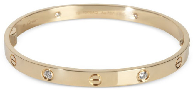 까르띠에 중고 러브 다이아몬드 브레이슬릿