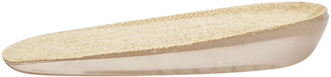 올리보 젤 실리콘 반깔창 뒤꿈치 충격흡수 미끄럼방지 재사용 키높이 깔창