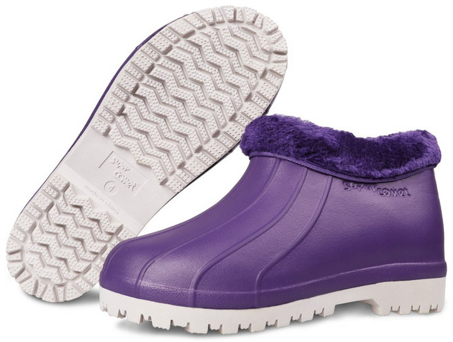 슈퍼카미트 겨울 논슬립 EVA 다용도 털 장화 주방화 WT888