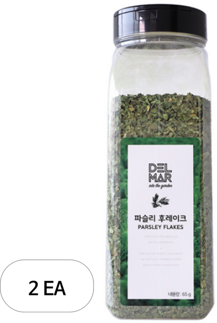 딜리셔스마켓 파슬리 후레이크, 65g, 2개