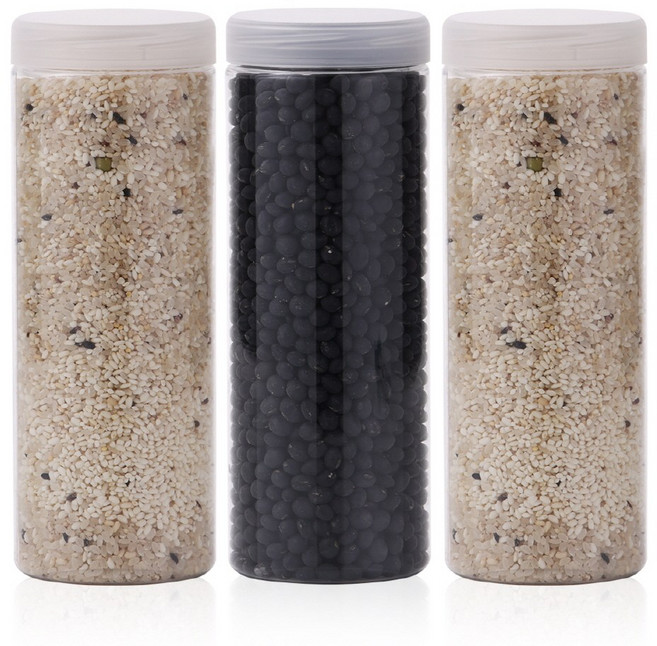 냉장고 ALL 원형 보관용기 1000ml (대), 대(1000ml) 3개입, 1세트, 3개입
