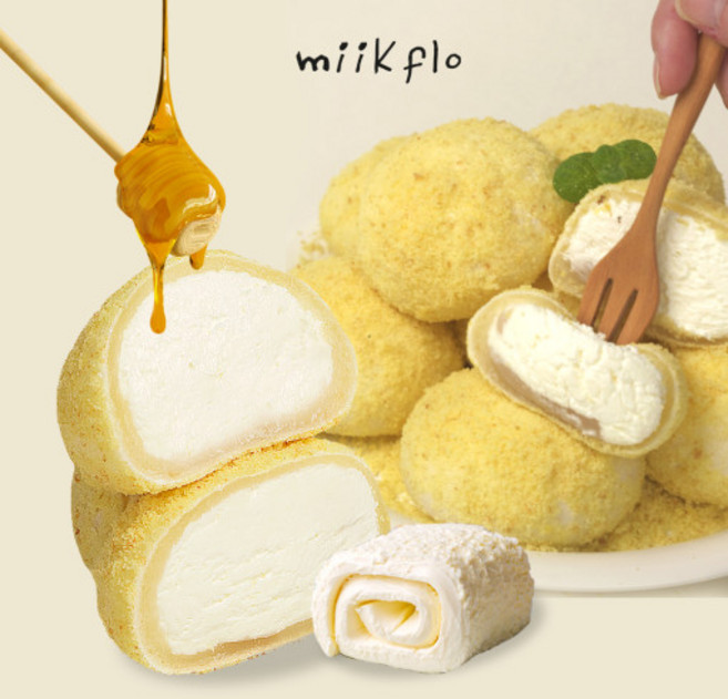 카이막 크림 모찌 6개입 390g 냉동, 1개