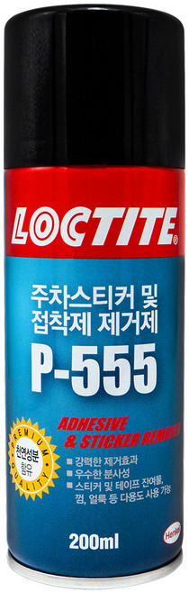 록타이트 주차스티커 및 접착제 제거제 P-555 200ml, 1개