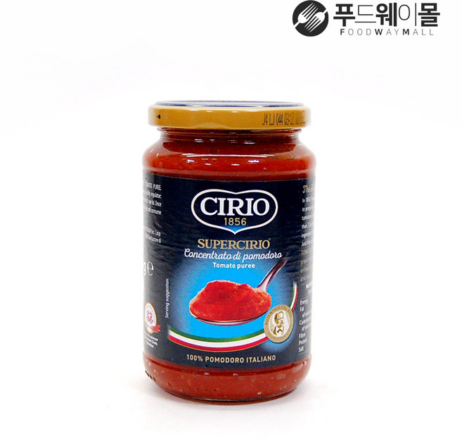 치리오 토마토퓨레, 350g, 1개