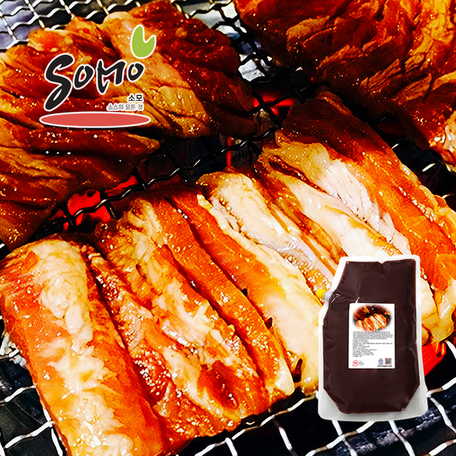 소모 / 3대비법 갈비양념 / 2kg / 보통맛, 1개