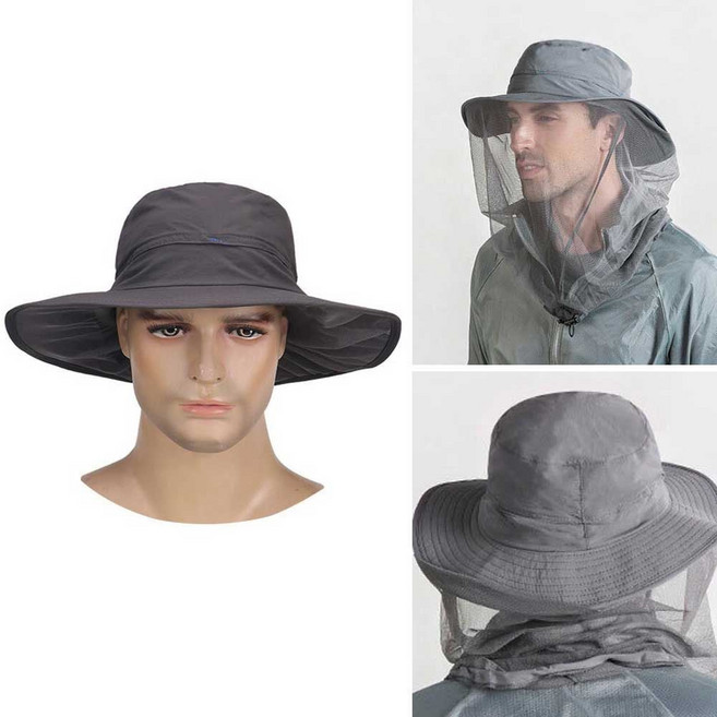 벌초 준비물 산림 작업 성묘 야외 작업 그물망 모자 han+5869iX, 본상품선택, 본상품선택