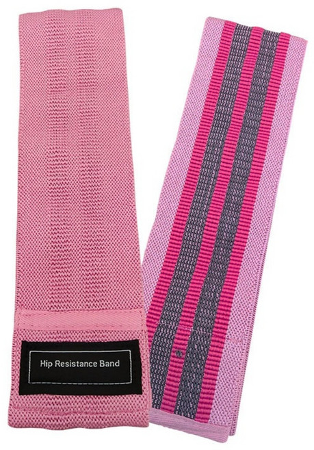 까마느 고탄력 탄성 라텍스 스쿼트밴드 하체밴드 운동 홈트 필라테스 힙업운동, 분홍색 폭 8cm, 1개