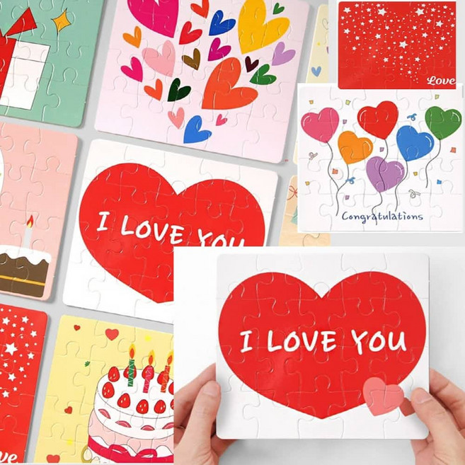 별별마켓 퍼즐 편지지 편지카드, 스타하트러브