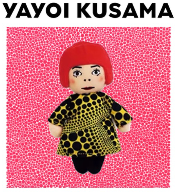 일본 쿠사마야요이 키링 키홀더 12cm 가방꾸미기 백꾸