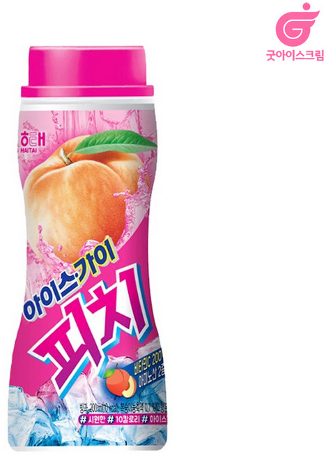 해태제과 아이스가이피치 한박스 아이스크림, 15개, 200ml