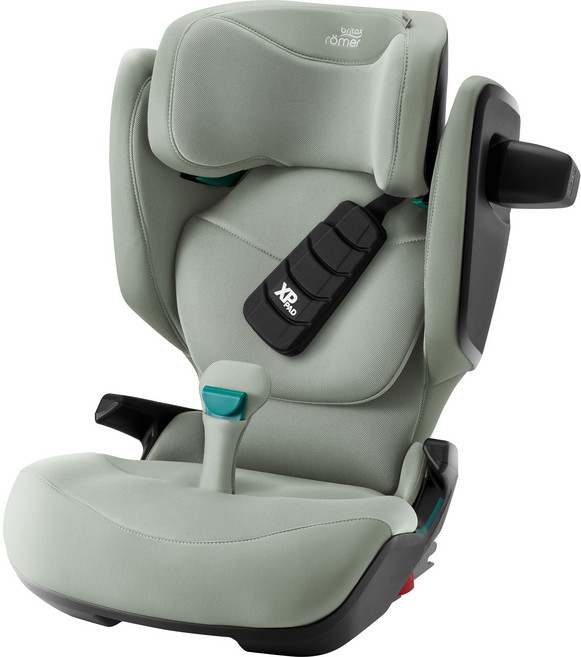 Britax Romer 德國製 KIDFIX Pro 成長型安全座椅，isofix汽車安全座椅，兒童成長汽座，安全舒適透氣, 莫蘭迪綠