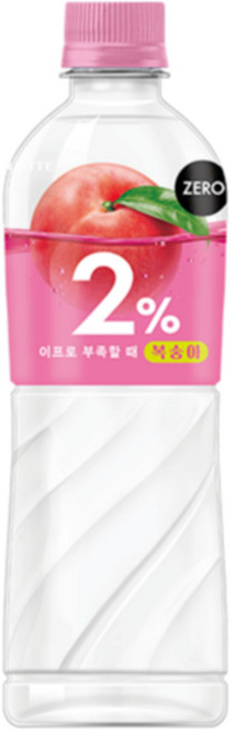 롯데 2% 부족할 때 복숭아 제로 350mlx20펫, 20개, 350ml