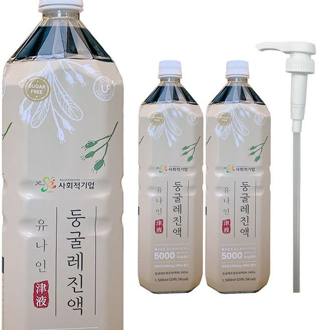유나인 둥굴레 진액 1.5L X 3개+펌프 1개 PET 차 원액, 유나인 둥굴레 진액 1. X 펌프 PET 차 원액, 3개, 1개입