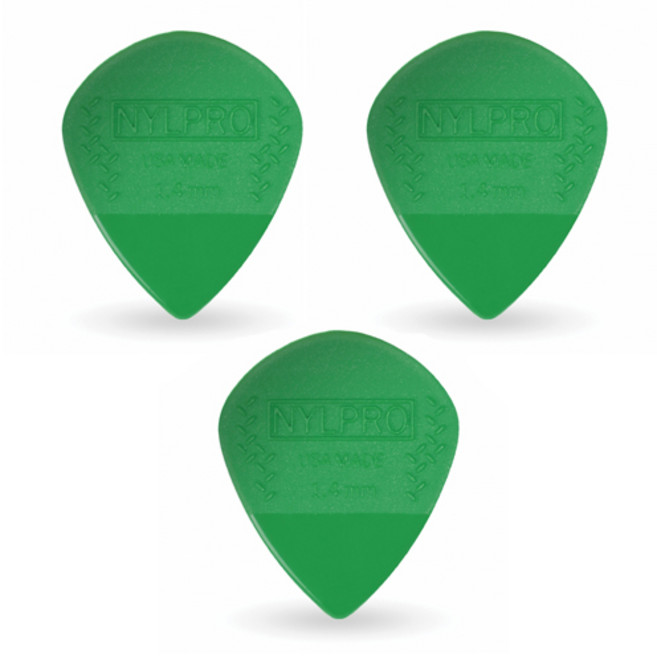 다다리오 나일프로 플러스 재즈 기타피크 1.4mm 3개, 1세트
