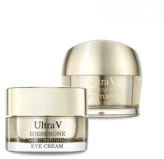 울트라브이 이데베논 에이지리터닝 크림 + 아이크림, 1개