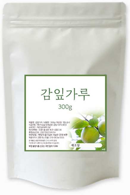 에코스킨 감잎가루 감잎분말, 300g, 1개