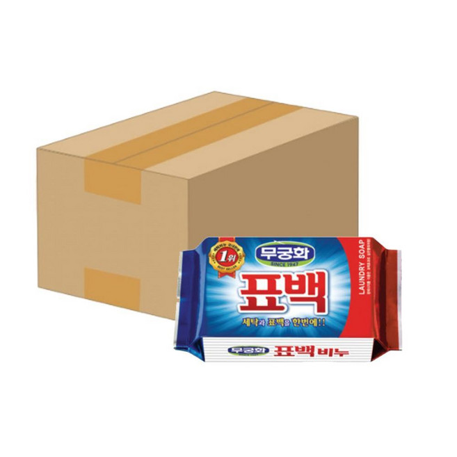 빨래비누 무궁화 표백비누 230g x 32개 세탁비누 빨래비누 표백비누 비누 무궁화비누, ★♤상품선택◑♣