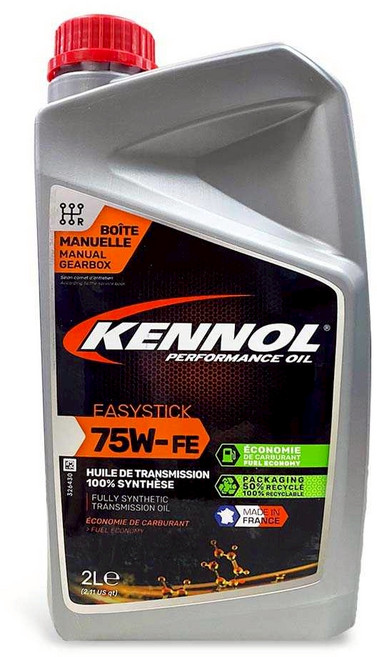 KENNOL 手動變速箱油 75W-FE 全合成配方, 1個, EASYSTICK