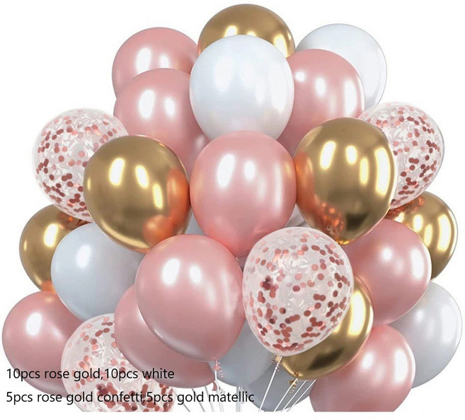 파티샵 파티풍선 크롬벌룬 메탈풍선세트, 15