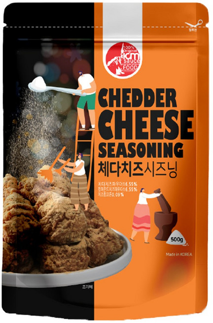 아이엠소스 체다치즈시즈닝, 500g, 1개