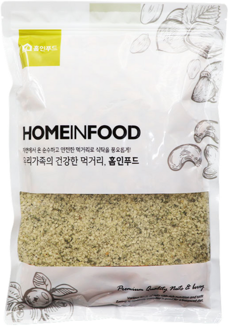 홈인푸드 햄프씨드, 1개, 1kg