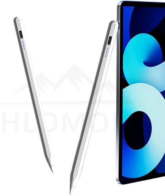 HLOMOM 傾斜筆觸 全局防誤觸 iPad 6/7/8/9/10 Air Mini Pro, 通用款手機平板觸控筆, 1套