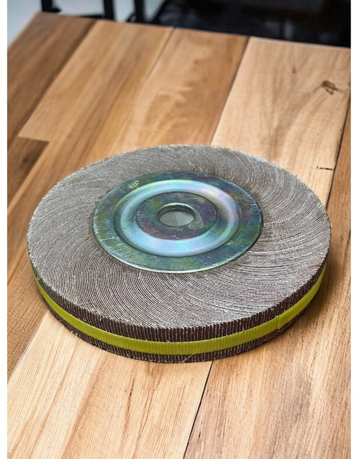 10吋 砂布輪 1-1/4厚 加厚款 (100#/180#), 1個, 10"*1-1/4*100#砂布輪