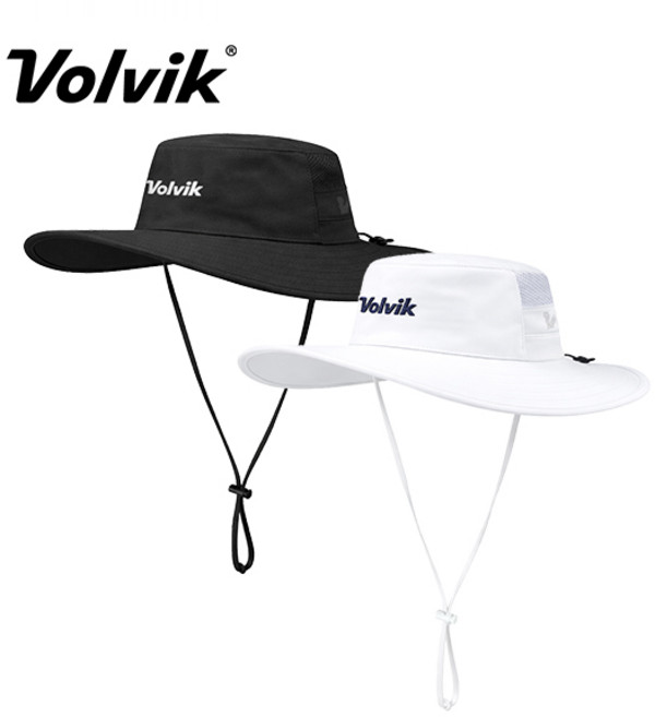 볼빅 필드마스터 사파리 와이드 남성용 선햇, 블랙, 1개