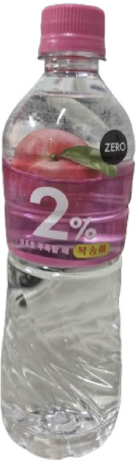 롯데칠성 2프로 부족할때 복숭아 제로, 24개, 500ml