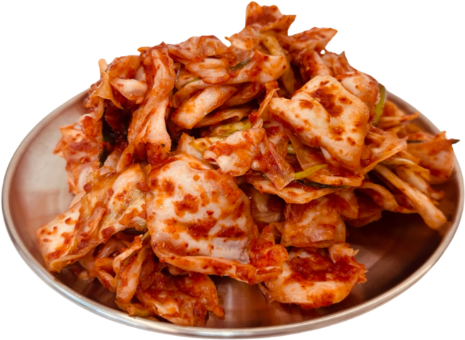 원칙과정성 100% 국산 위 편한 양배추 별미 겉절이 김치 주문 여행캠핑캔김치, 1개, 1kg