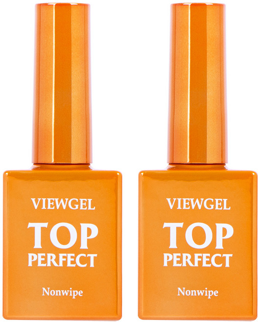 뷰젤 얇게 발리는 논와이프 퍼펙트 탑젤, 2개, 10ml