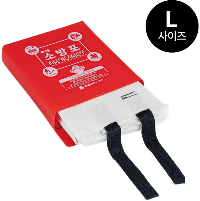 제이솔 고급형 초기화재진압 소방포 소방담요 L사이즈, 1개, 소방포고급형 L