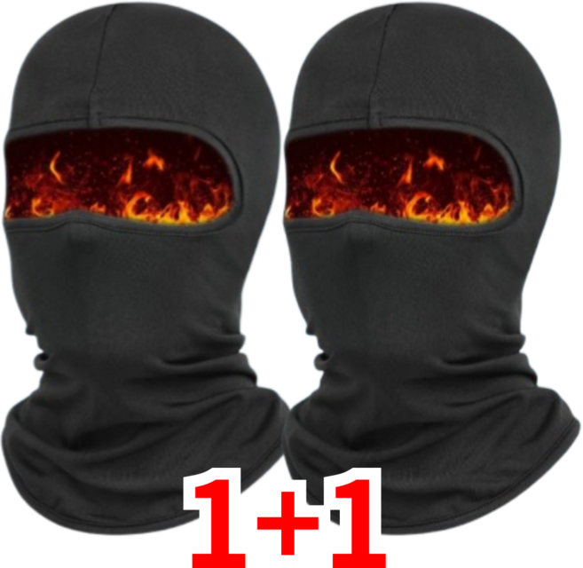 비바띵즈 겨울용 오토바이 바라클라바 겨울 얼굴 마스크 2개
