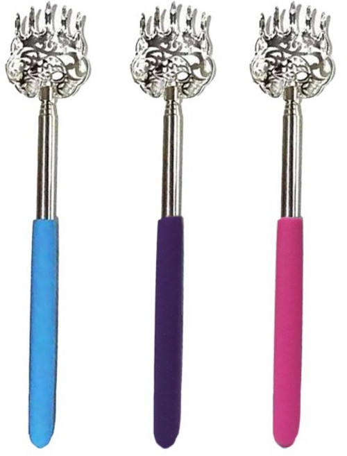 헬스플러스 주변 선물용 스테인레스 고급 효자손 랜덤 발송, 3개