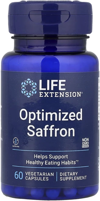 몸관리하세요 겨울입니다 Life Extension 옵티마이즈드 사프란 베지 캡슐 60정(캡슐 1정당 88.25mg) 특별관리진행, LifeExtension옵티마이즈드사프란베지캡슐60정캡, 1, 60정 - 쿠팡