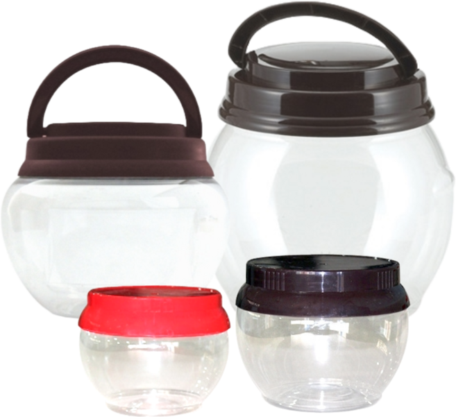 HD- 옹기 PET 플라스틱 항아리단지 페트단지 페트옹기, 옹기밤색캡, 1개