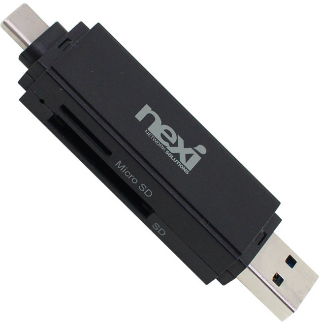멀티 C타입 USB3.0 마이크로SD TF메모리 카드리더기 겸용 OTG 젠더 어댑터 블랙박스 핸드폰 휴대폰 노트북, 단일제품