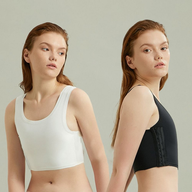 투이스타 큰가슴 미니마이저 가슴작아보이는 압박브라