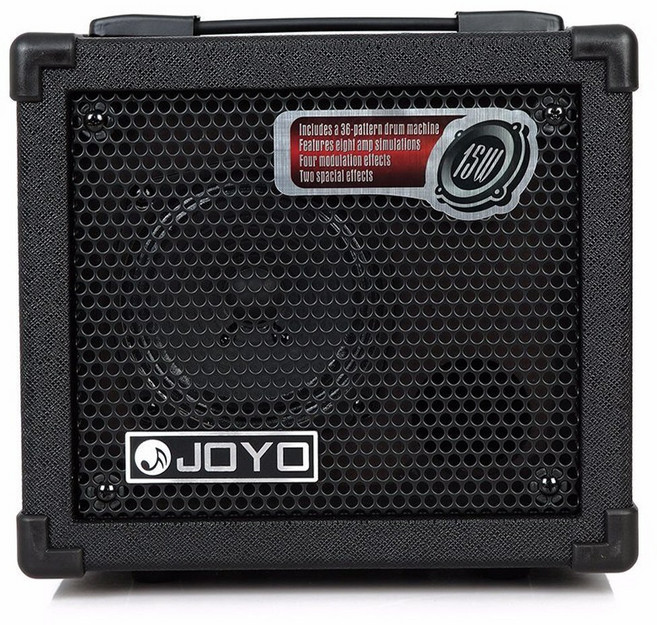 JOYO 조요 디지털 기타 앰프 DC-15 15W 이펙터 기능포함 스피커, 1개