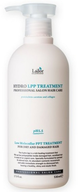 아도르 LPP 미용실 전용 초미세 단백질 트리트먼트 - 모발 단백질 코팅 재구매템, 1개, 530ml