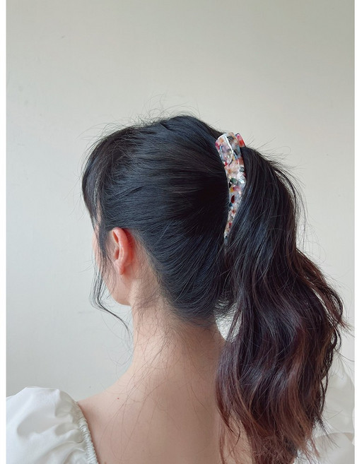 프랑스핀 릴리타이거마블 6컬러 베이직 바나나핀