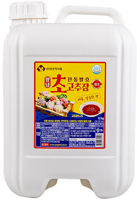 진조미 양념 초고추장, 13kg, 1개