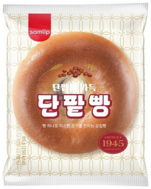 삼립 정통 단팥빵 85g x 10봉, 10개
