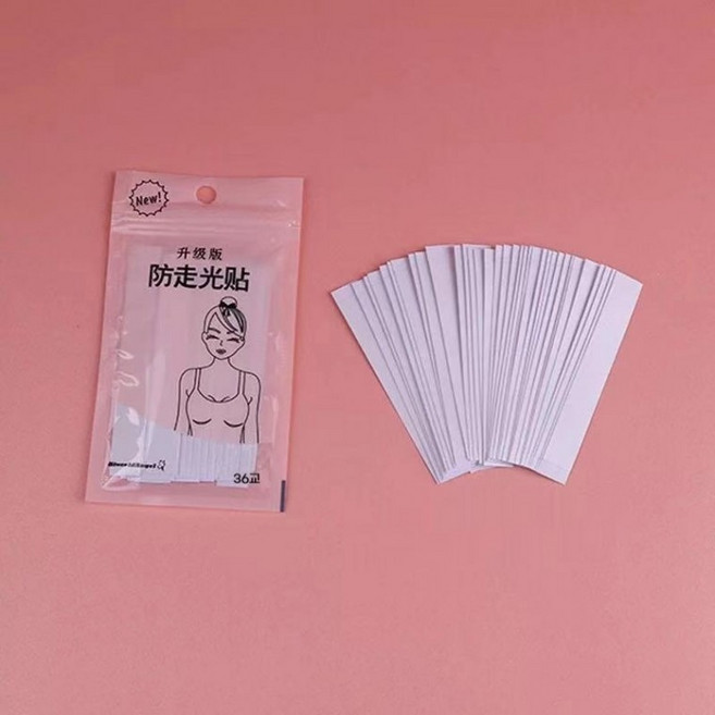 노출막아주는 옷고정 테이프 옷맵시 노출방지 36개입 옷테이프 옷스티커 옷고정핀 헐리우드브라 패션테이프
