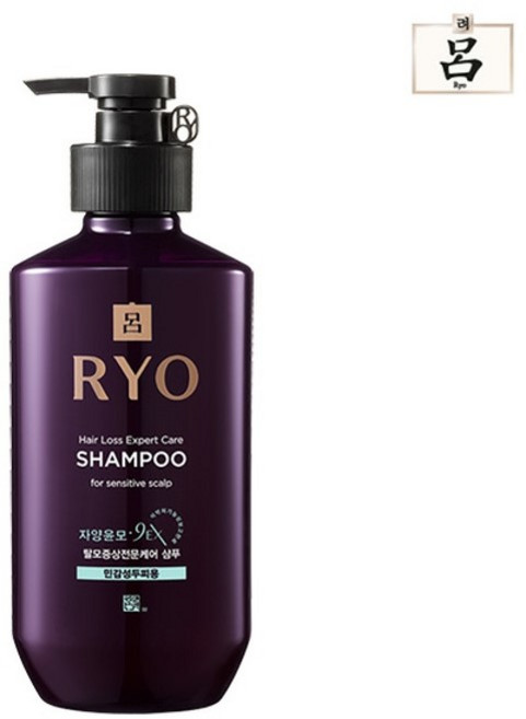 려 자양윤모 샴푸 민김성 400ml, 1개