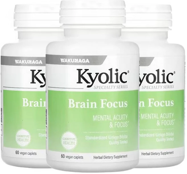 쿄릭 브레인 포커스 베지 정제 60정, 3개 - 쿠팡