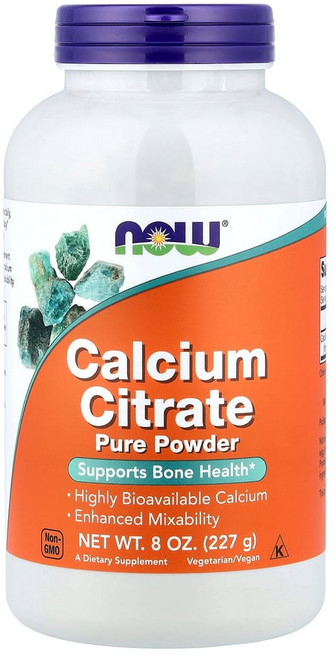 나우푸드 구연산칼슘 순수 분말 8 oz(227 g), 구연산 칼슘, 1개, 227g